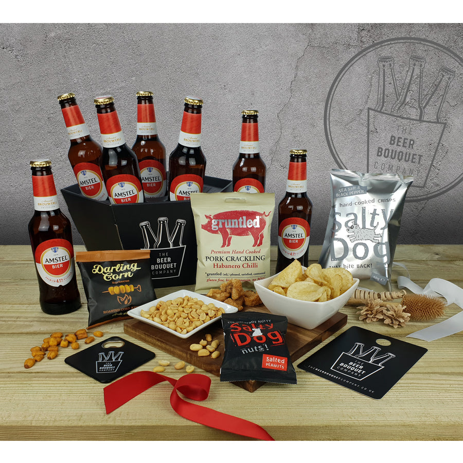 Amstel Bouquet Contents - The Perfect Beer Gift from The Beer Bouquet Companyy
