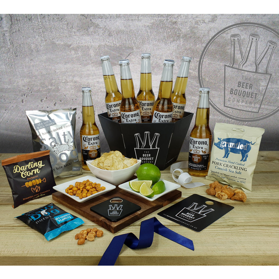 Corona Bouquet Contents - The Perfect Gift from The Beer Bouquet Company