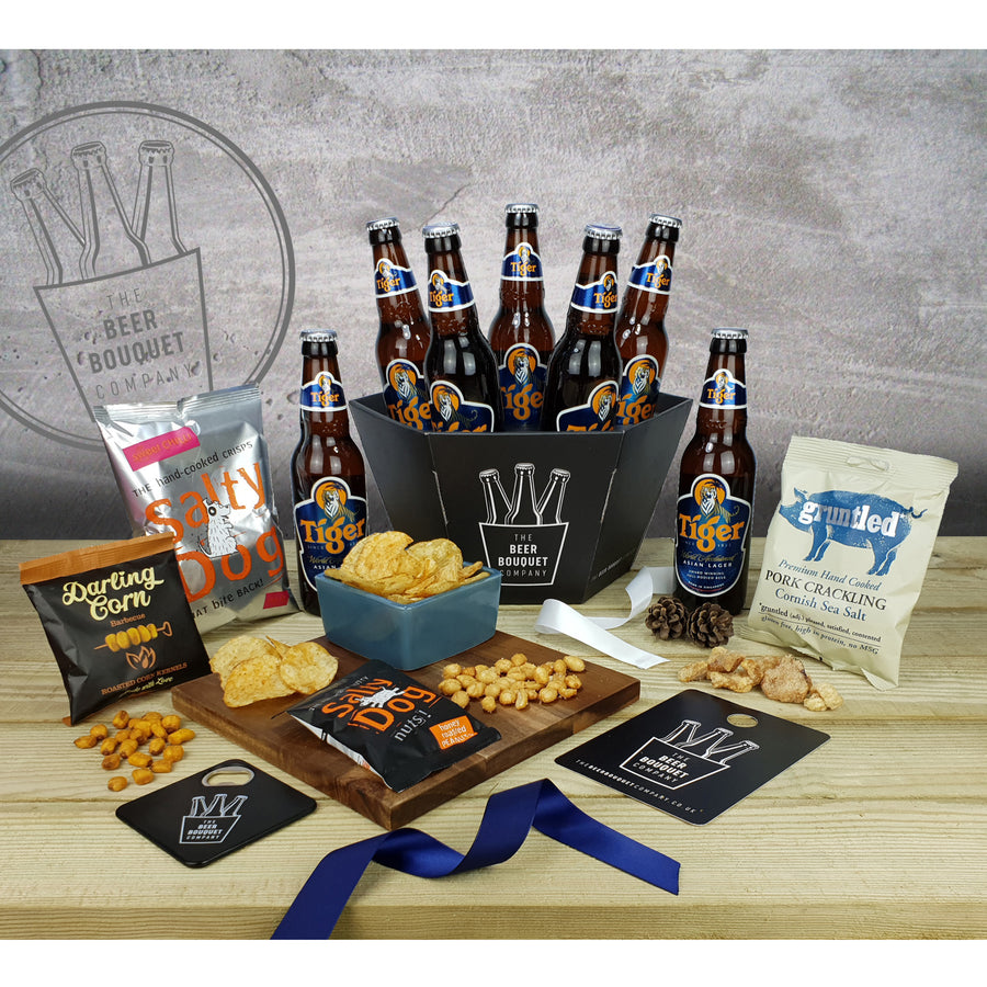Tiger Bouquet Contents - The Perfect Gift from The Beer Bouquet Company